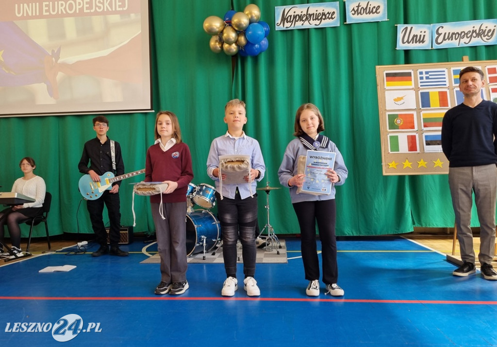 Konkurs w SP 7 - Najpiękniejsza stolica Unii Europejskiej