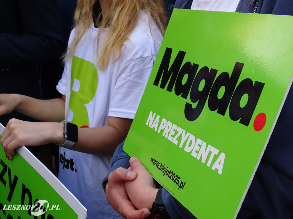 Magdalena Biejat w Lesznie