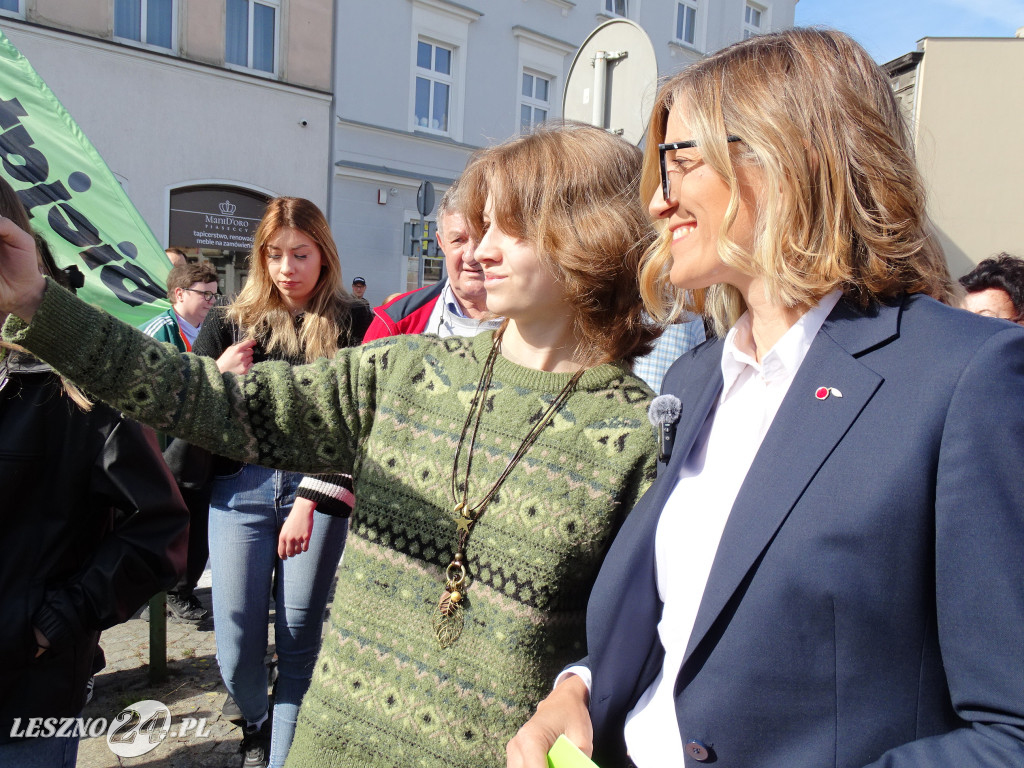 Magdalena Biejat w Lesznie