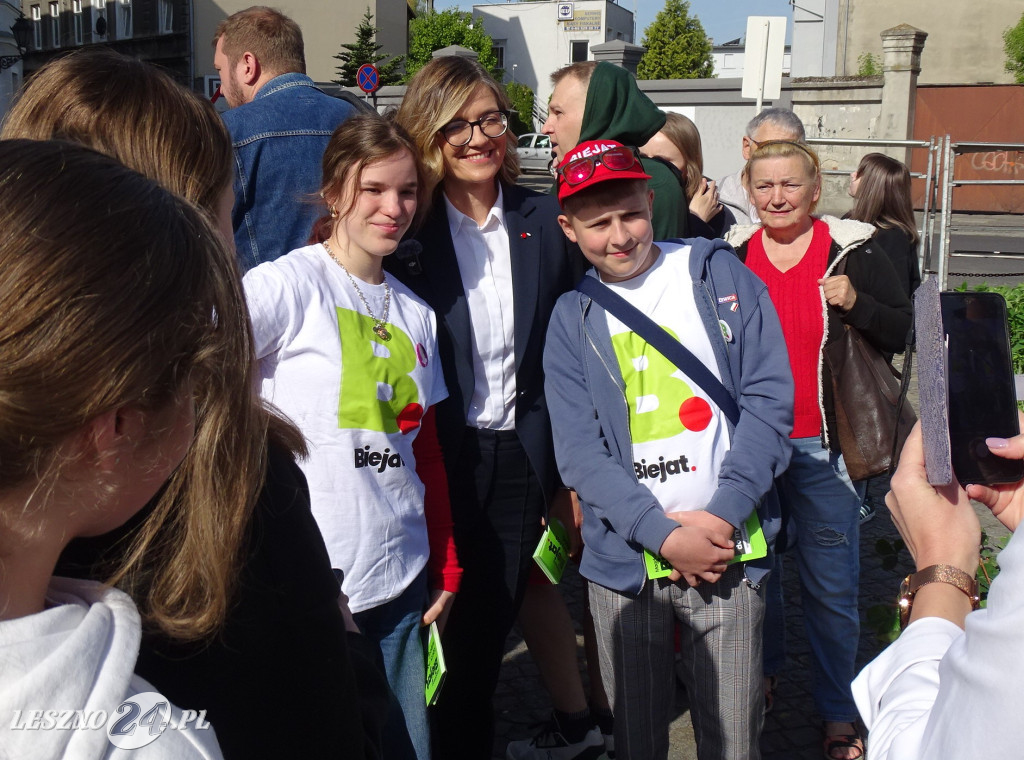 Magdalena Biejat w Lesznie