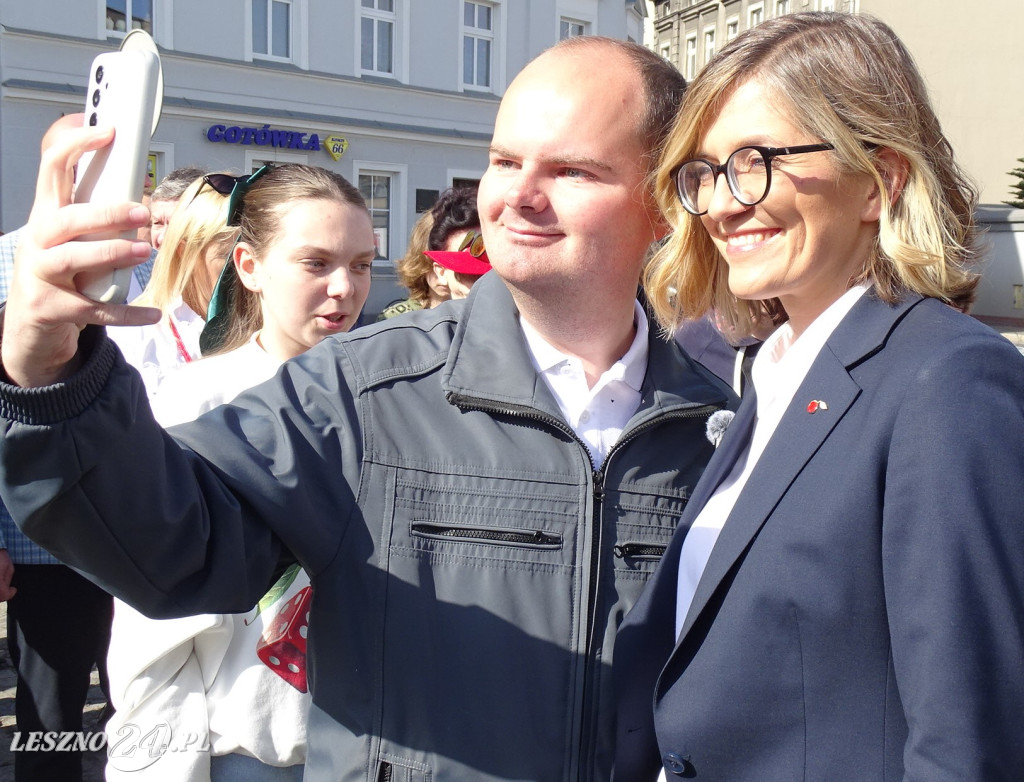Magdalena Biejat w Lesznie