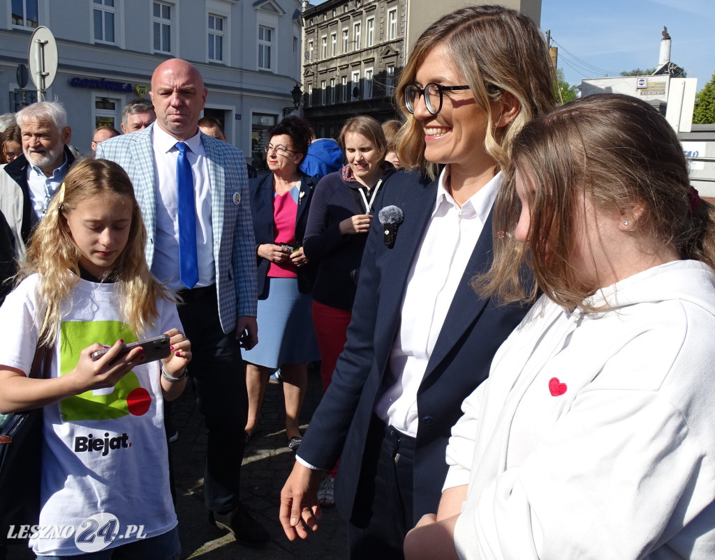 Magdalena Biejat w Lesznie