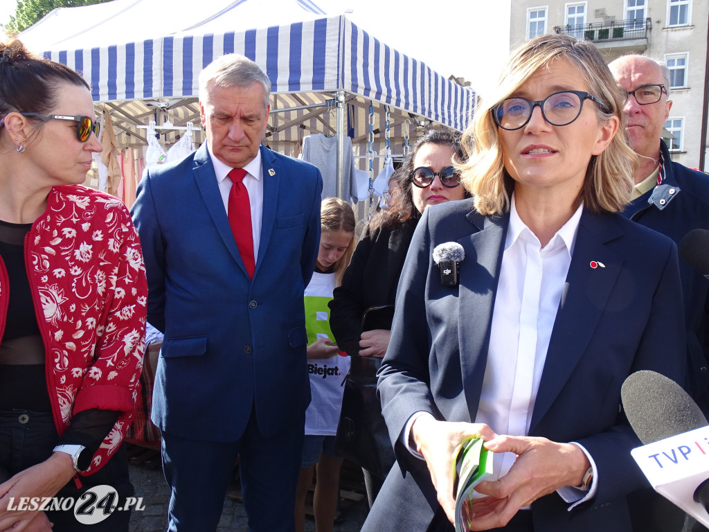 Magdalena Biejat w Lesznie