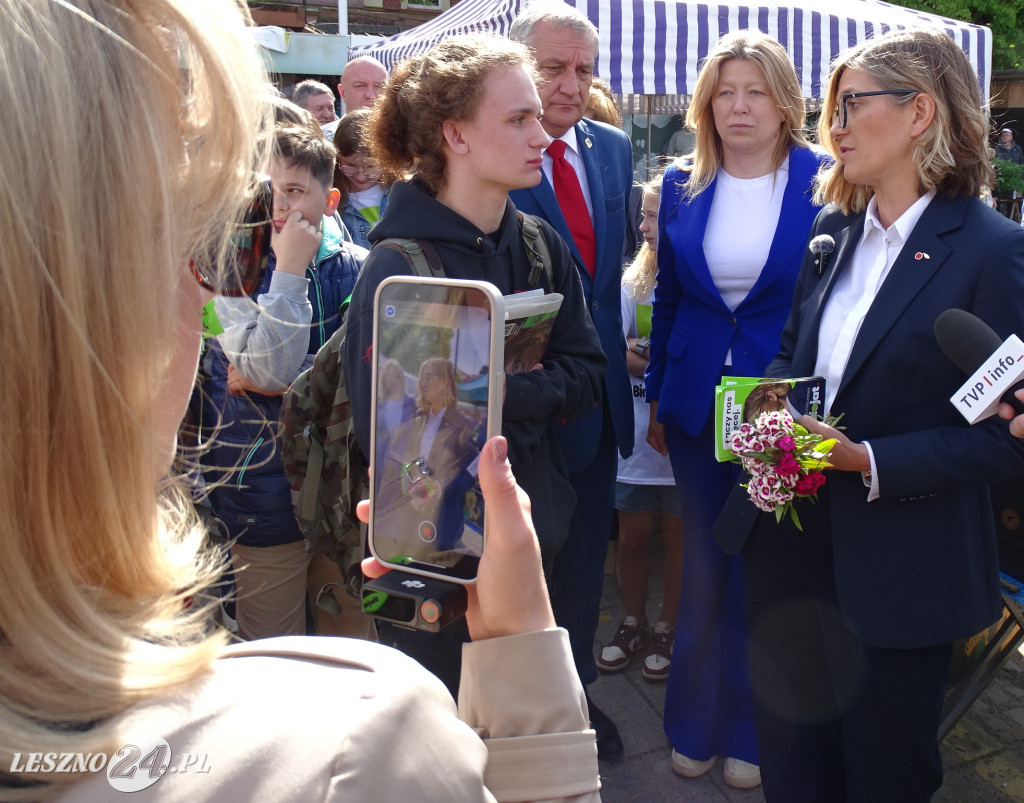 Magdalena Biejat w Lesznie