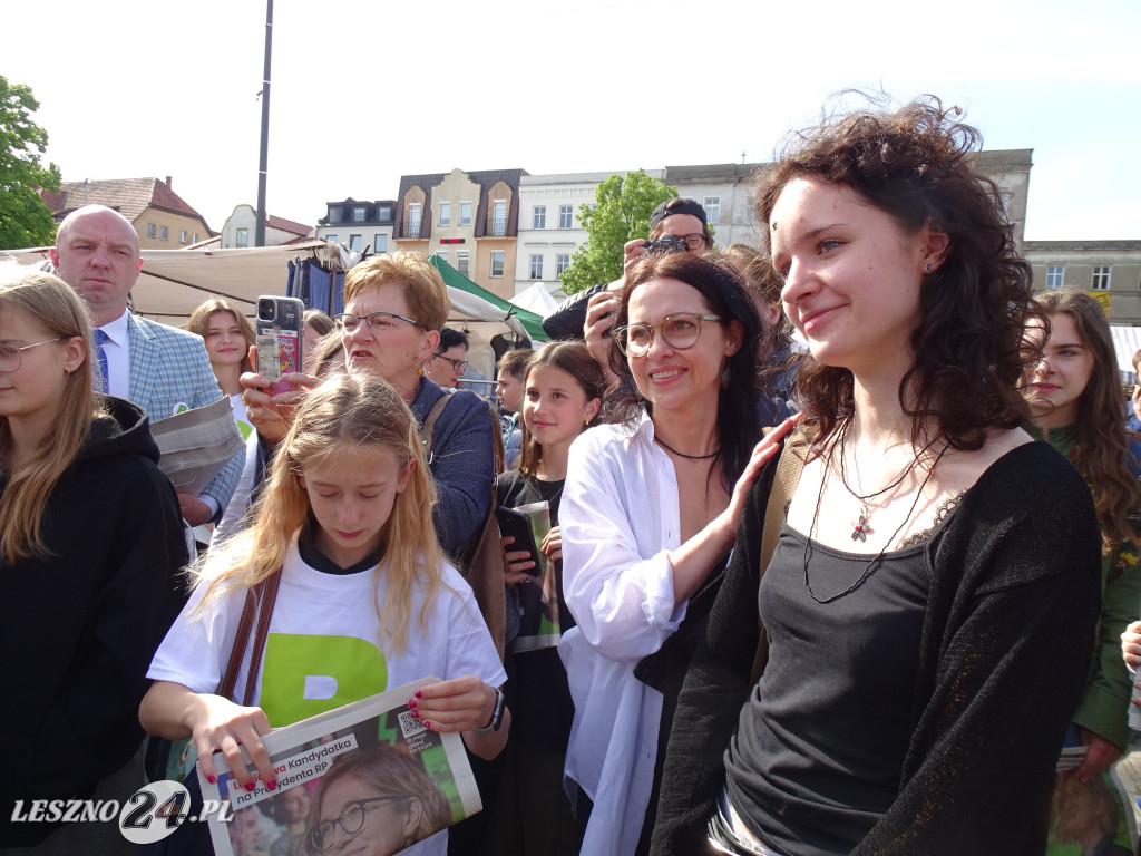 Magdalena Biejat w Lesznie