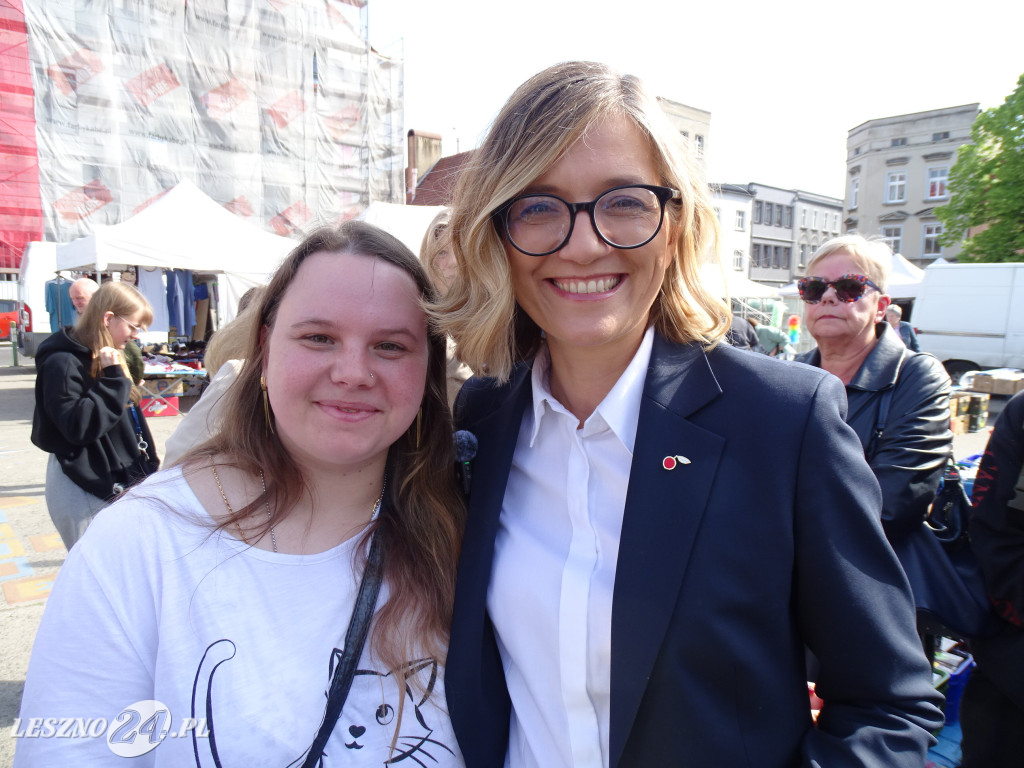 Magdalena Biejat w Lesznie