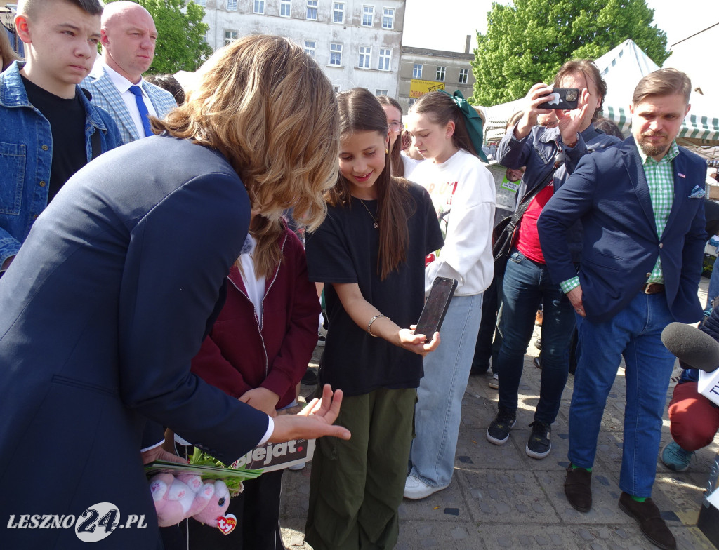Magdalena Biejat w Lesznie