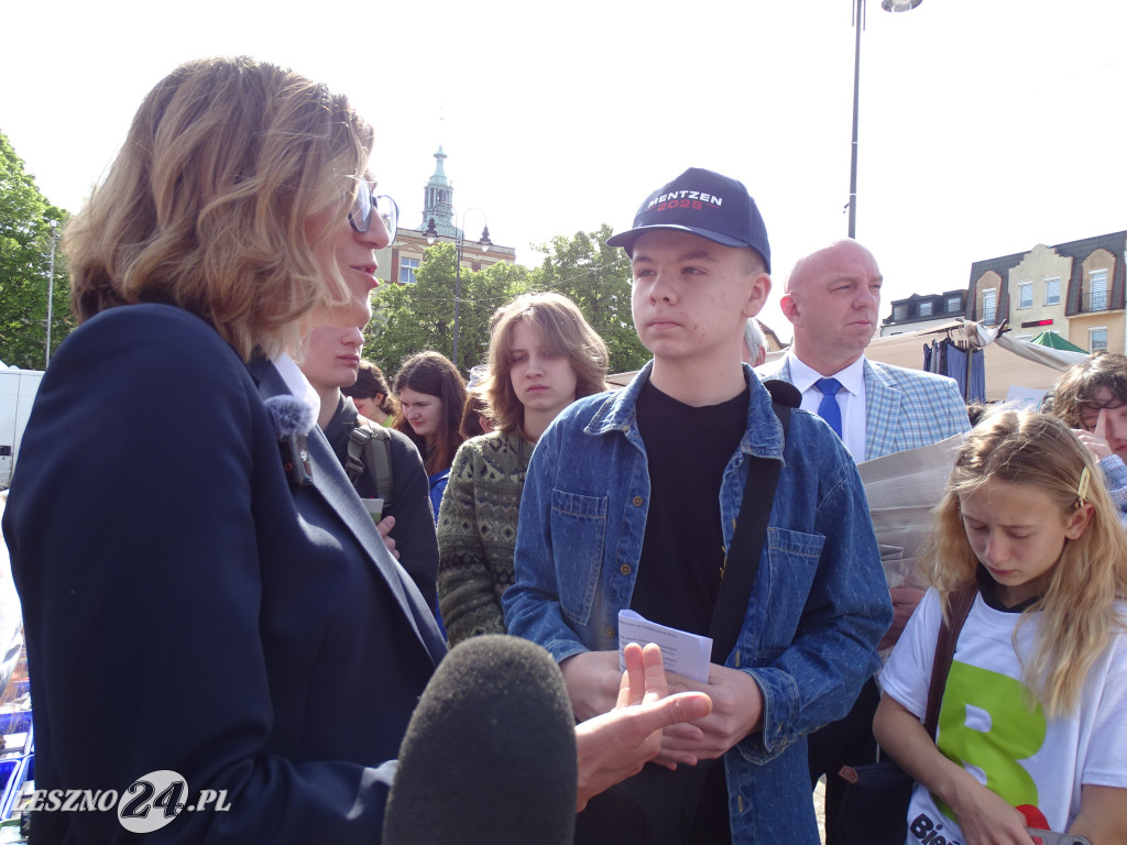 Magdalena Biejat w Lesznie