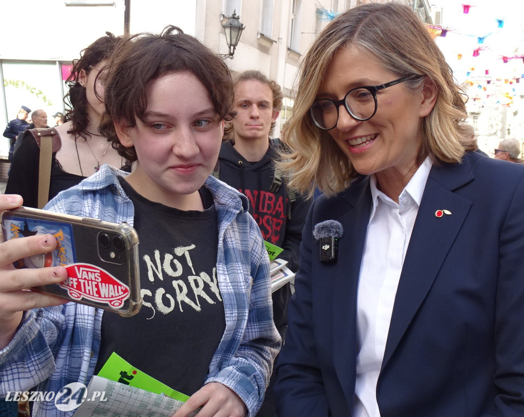 Magdalena Biejat w Lesznie