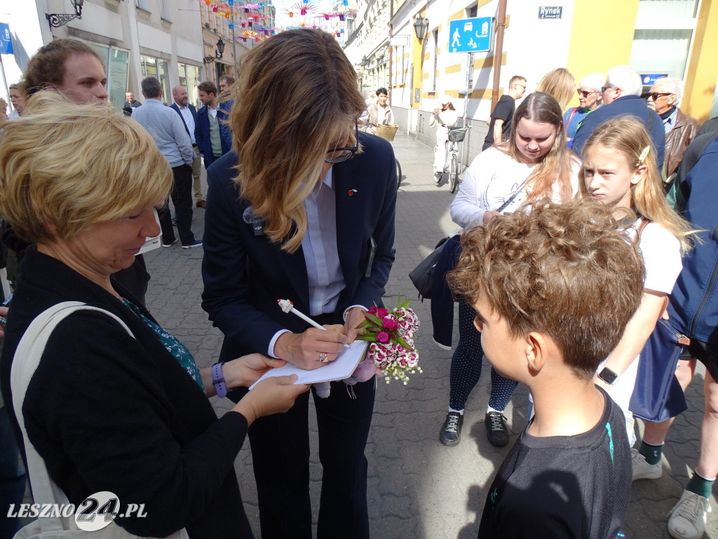 Magdalena Biejat w Lesznie