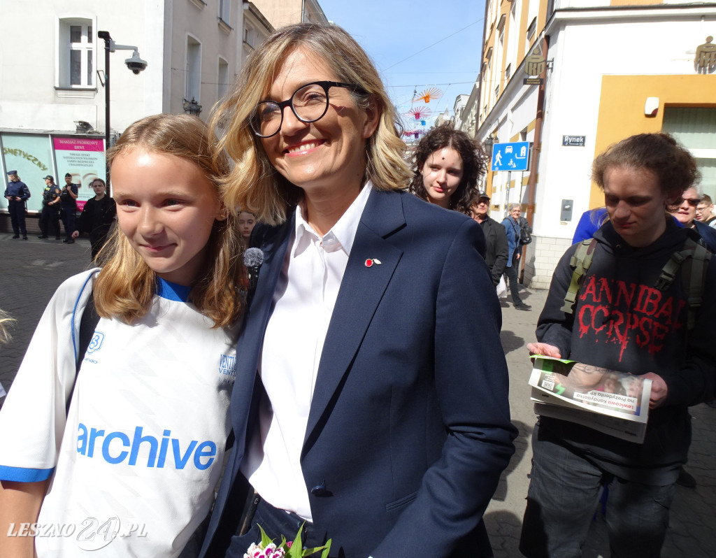 Magdalena Biejat w Lesznie