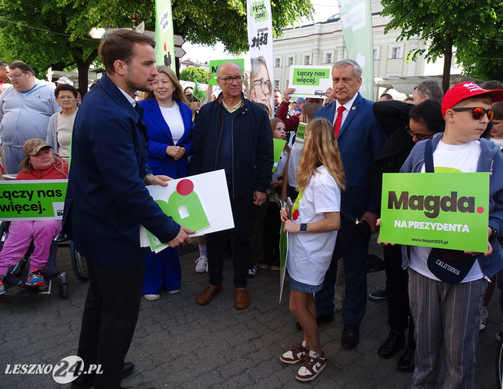 Magdalena Biejat w Lesznie