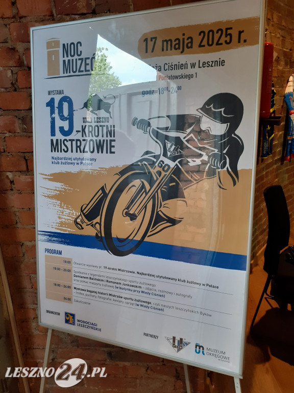 Żużlowa Noc Muzeów w Lesznie