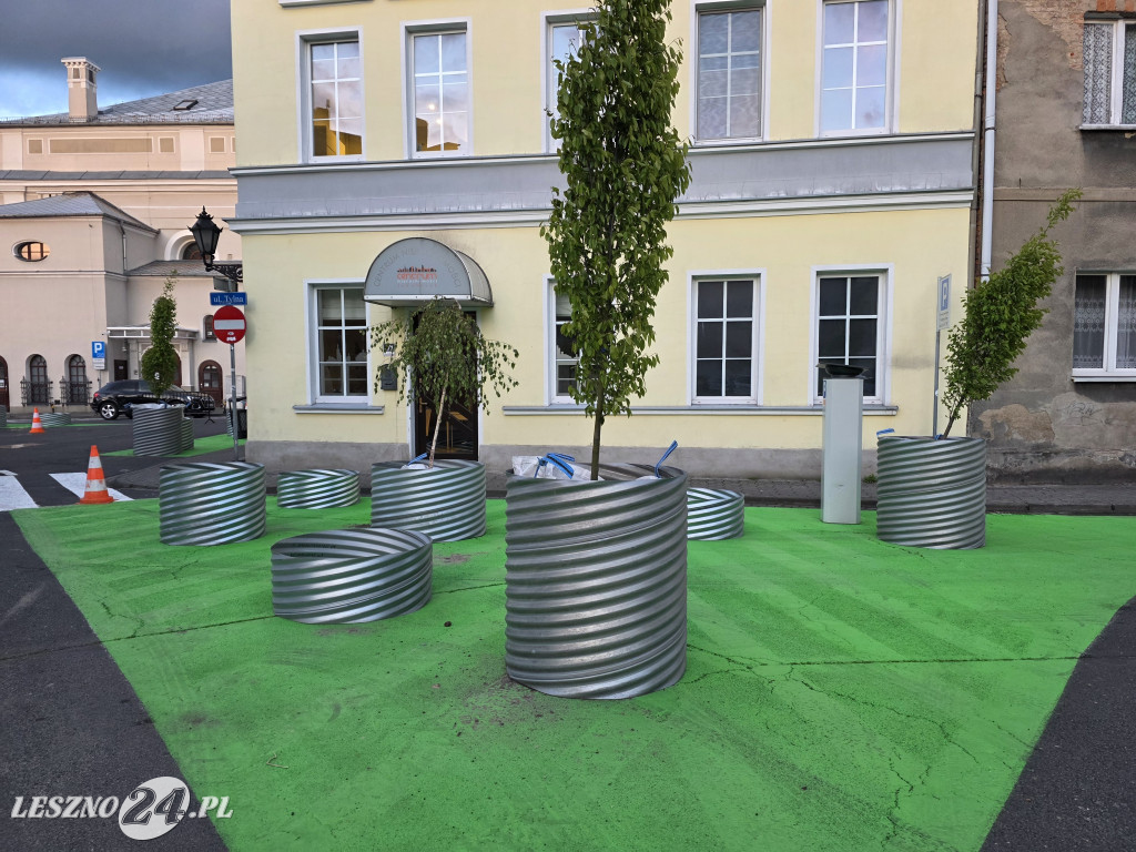 Nowy wygląd Placu Powstańców w Lesznie