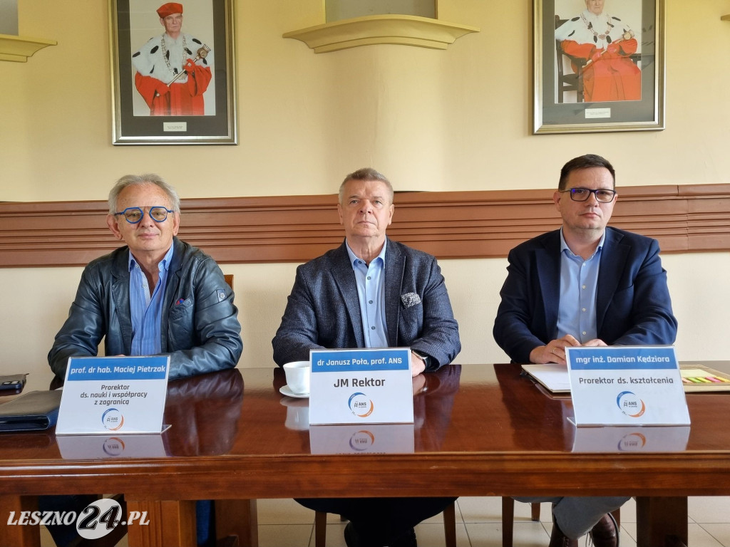 Akademia Nauk Stosowanych w Lesznie od środka