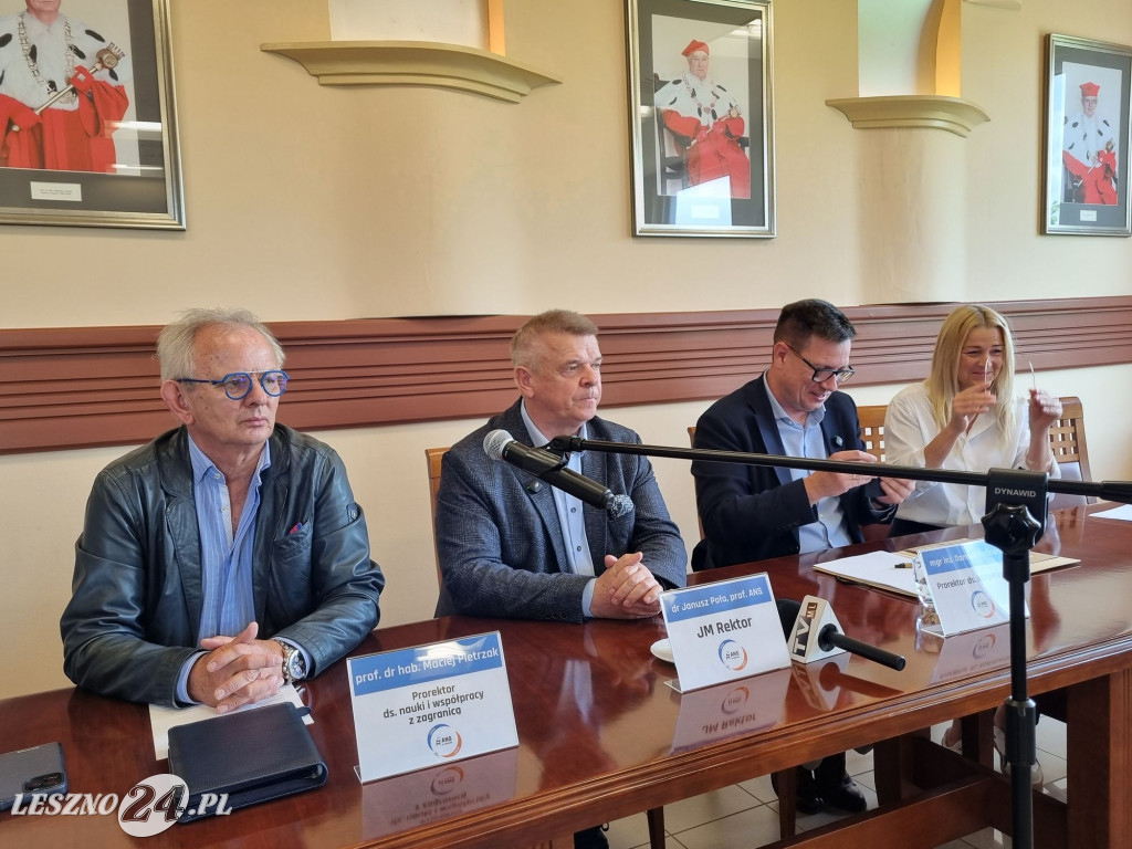 Akademia Nauk Stosowanych w Lesznie od środka