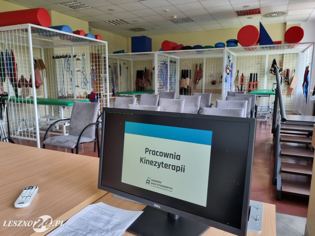 Akademia Nauk Stosowanych w Lesznie od środka