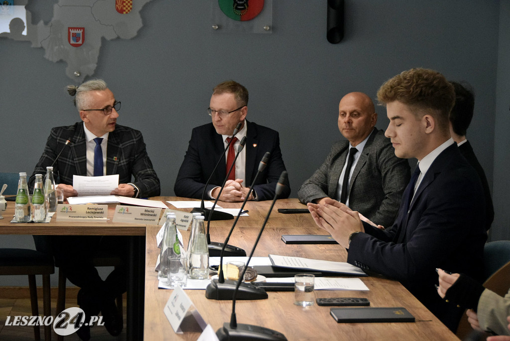 I sesja Młodzieżowej Rady Powiatu Leszczyńskiego