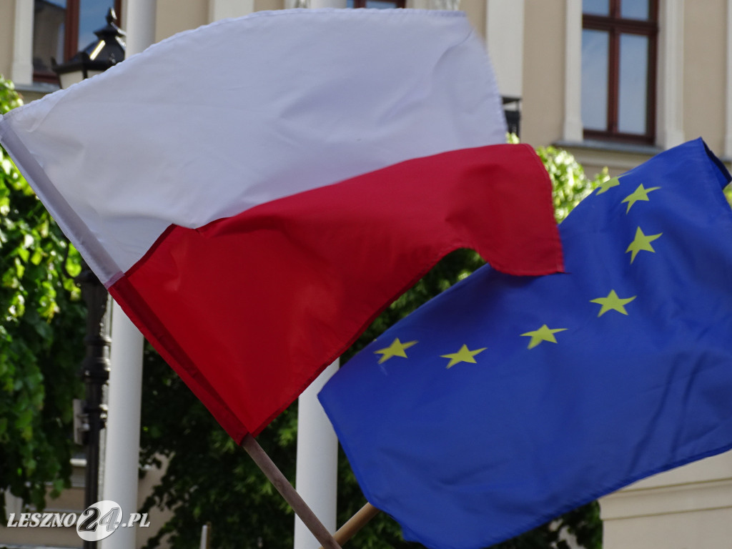 Wiec poparcia dla Rafała Trzaskowskiego w Lesznie