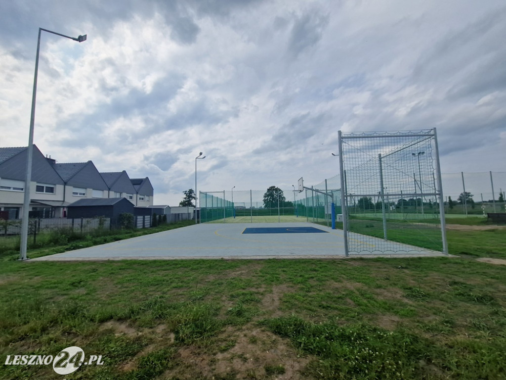 Nowe boiska przy ul. Krzyckiego w Lesznie