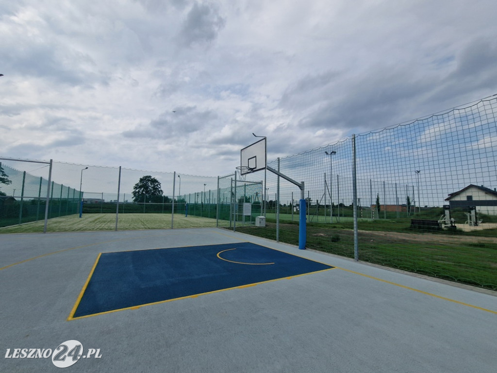 Nowe boiska przy ul. Krzyckiego w Lesznie