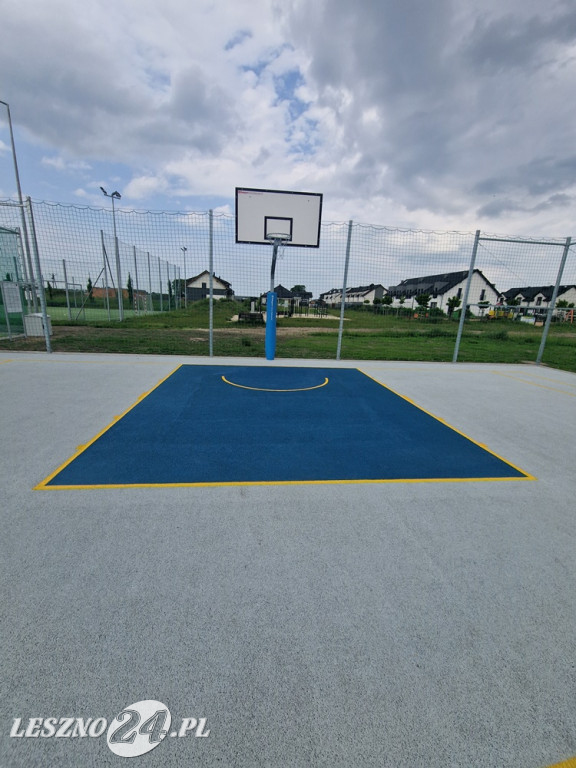 Nowe boiska przy ul. Krzyckiego w Lesznie
