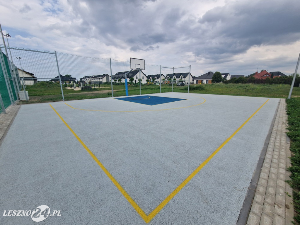 Nowe boiska przy ul. Krzyckiego w Lesznie