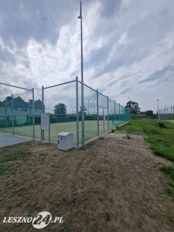 Nowe boiska przy ul. Krzyckiego w Lesznie