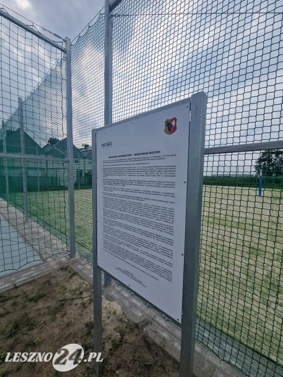 Nowe boiska przy ul. Krzyckiego w Lesznie