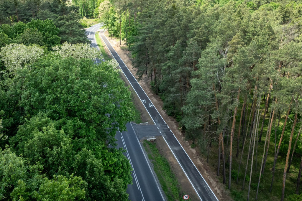 Nowa ścieżka rowerowa Włoszakowice-Brenno