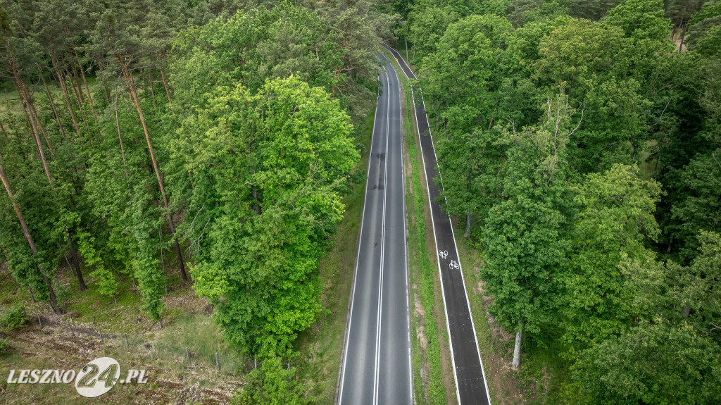 Nowa ścieżka rowerowa Włoszakowice-Brenno