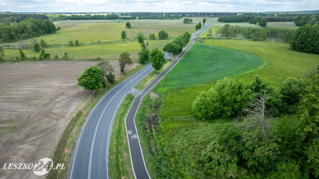 Nowa ścieżka rowerowa Włoszakowice-Brenno