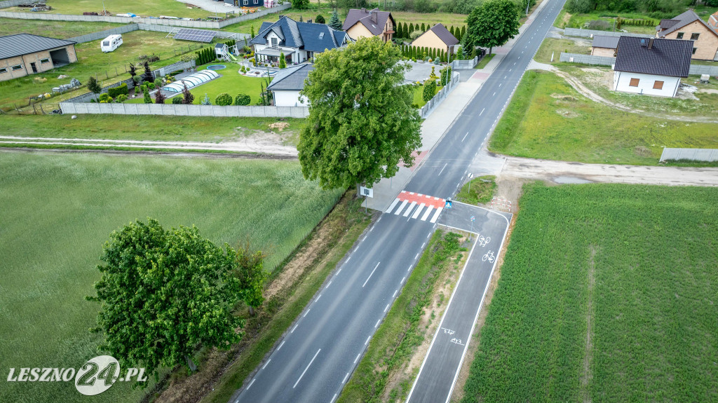 Nowa ścieżka rowerowa Włoszakowice-Brenno
