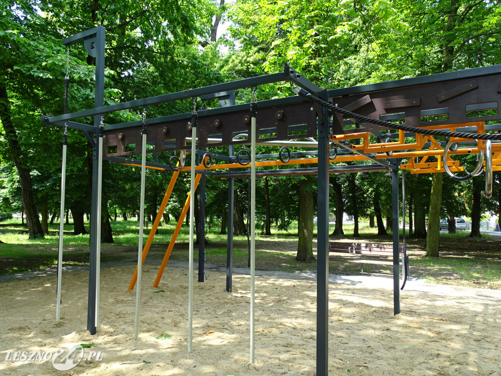 Pierwszy Ninja Park w Lesznie