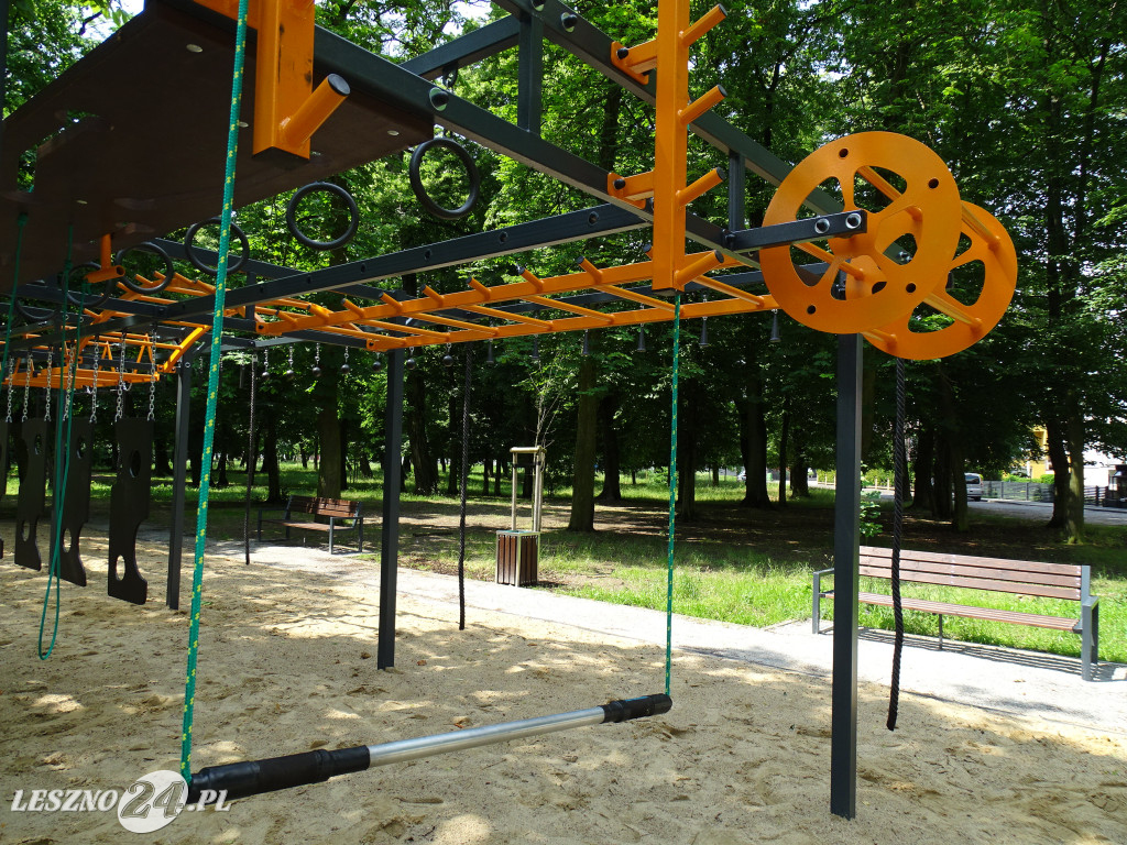 Pierwszy Ninja Park w Lesznie