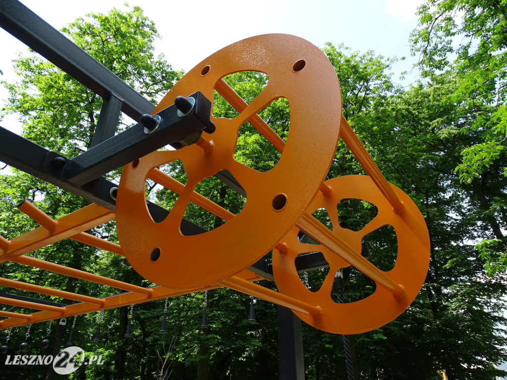 Pierwszy Ninja Park w Lesznie