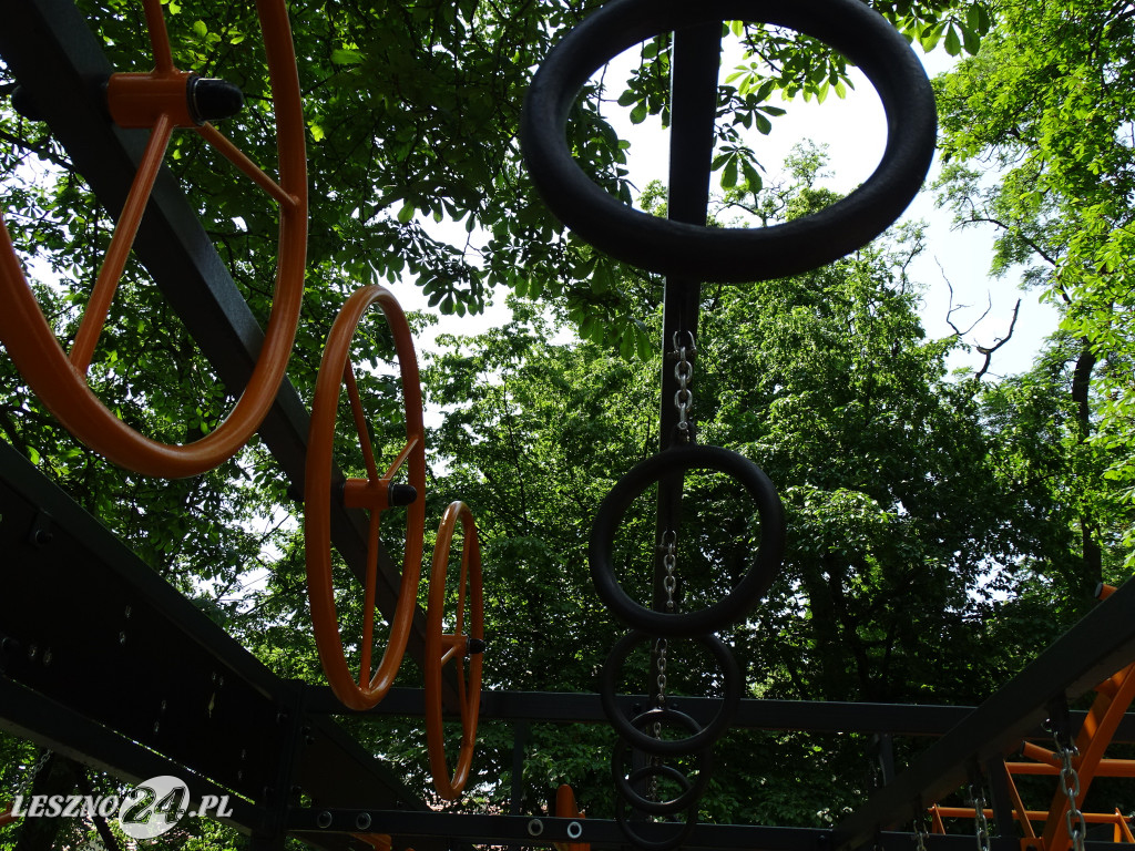 Pierwszy Ninja Park w Lesznie
