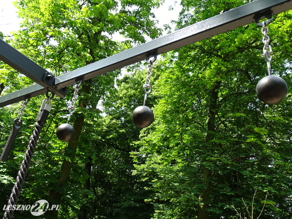 Pierwszy Ninja Park w Lesznie