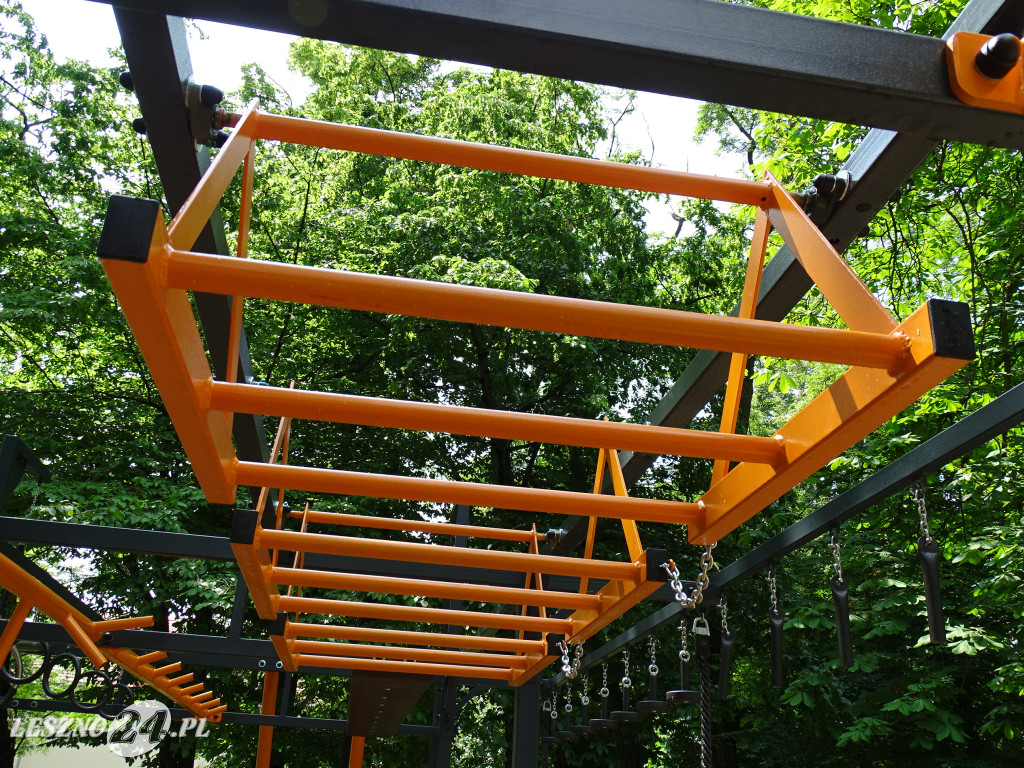 Pierwszy Ninja Park w Lesznie