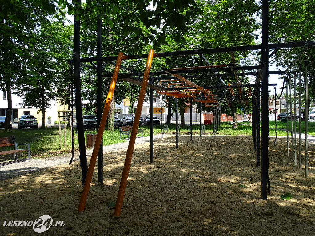 Pierwszy Ninja Park w Lesznie