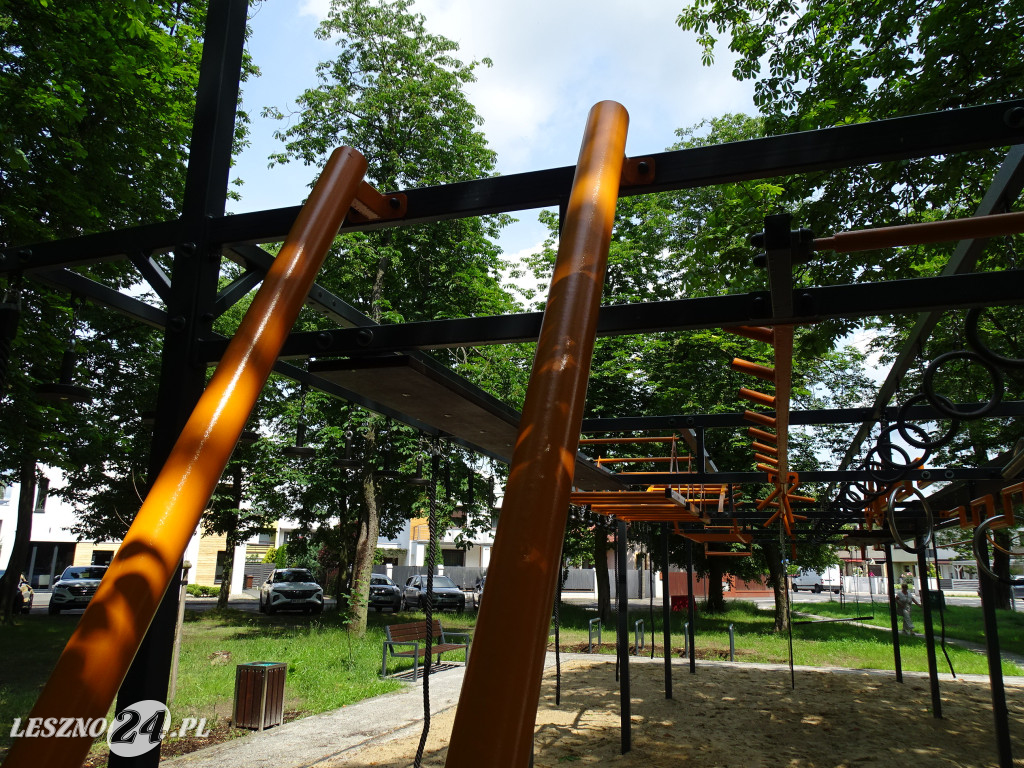 Pierwszy Ninja Park w Lesznie