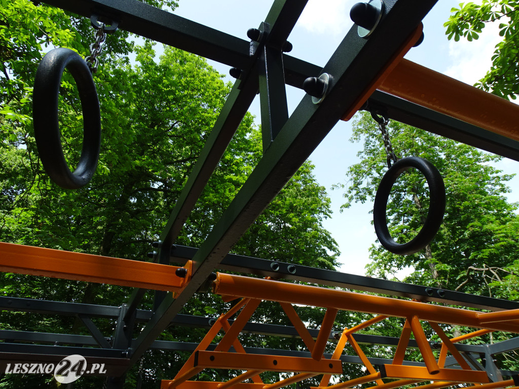 Pierwszy Ninja Park w Lesznie