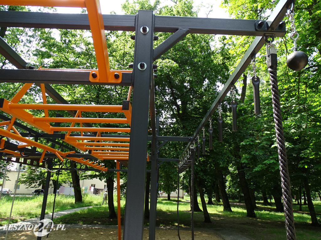Pierwszy Ninja Park w Lesznie