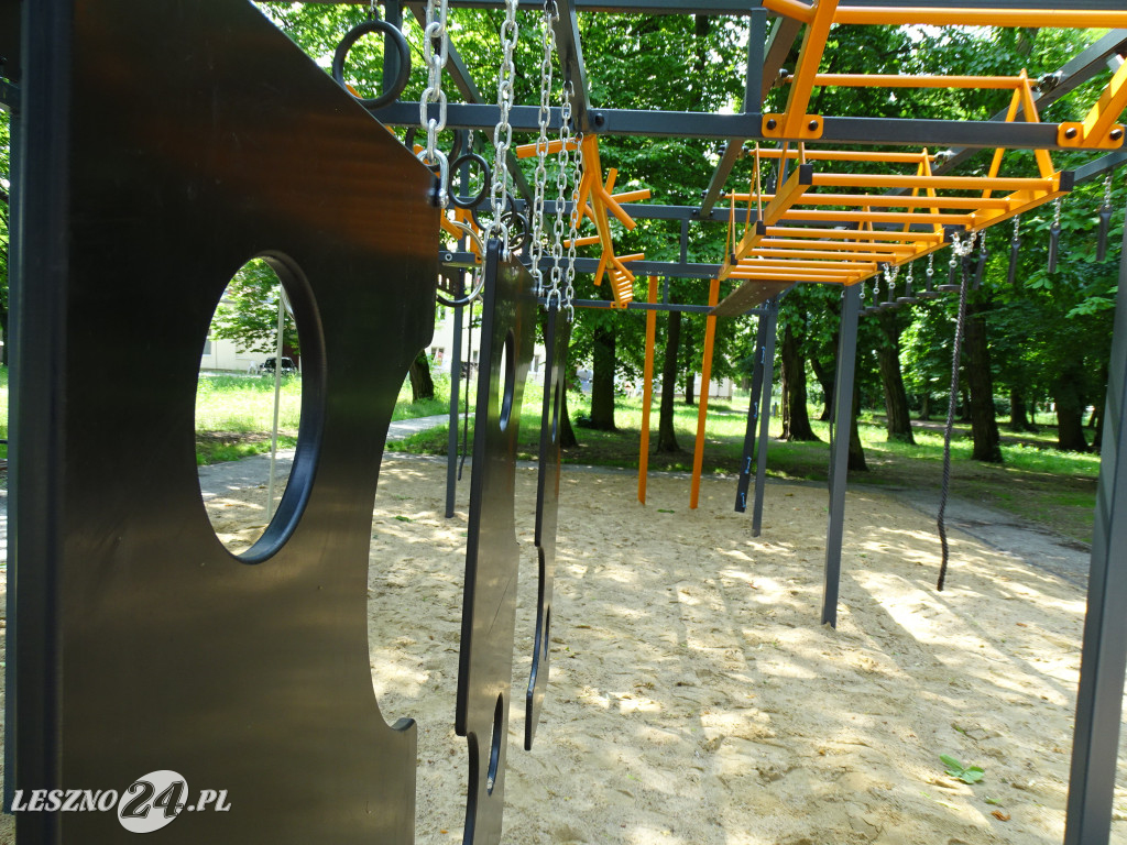 Pierwszy Ninja Park w Lesznie
