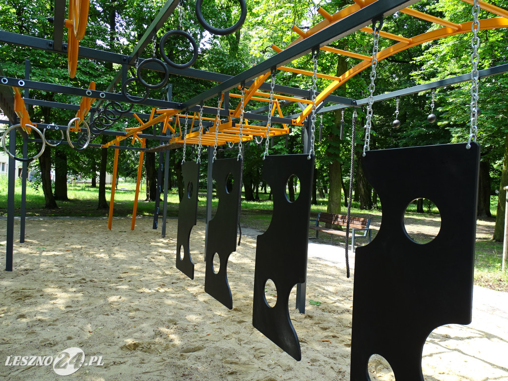 Pierwszy Ninja Park w Lesznie