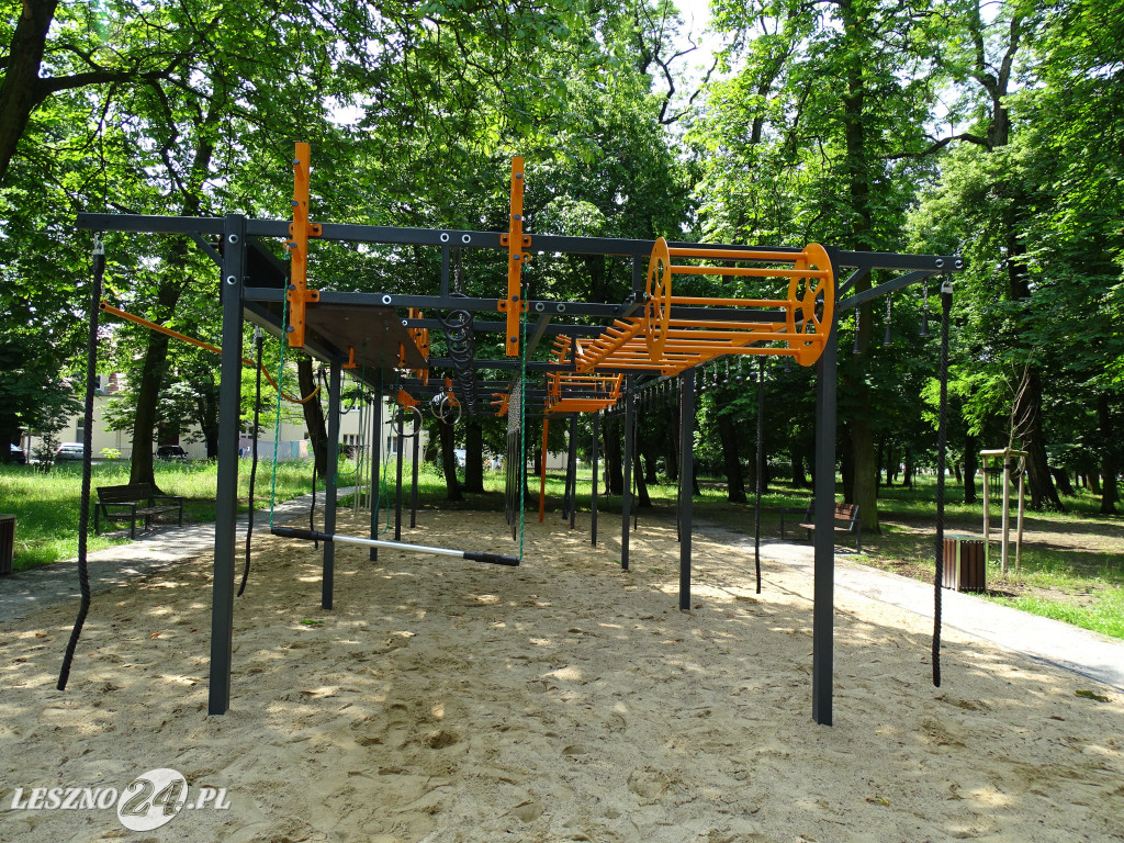 Pierwszy Ninja Park w Lesznie