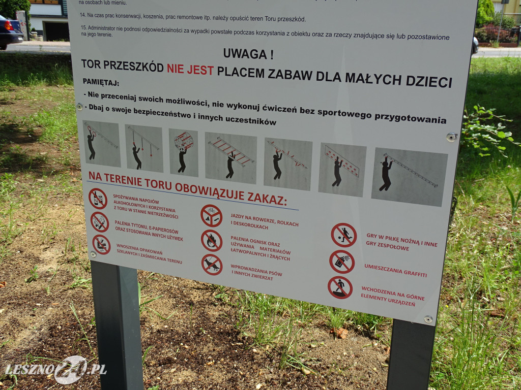 Pierwszy Ninja Park w Lesznie