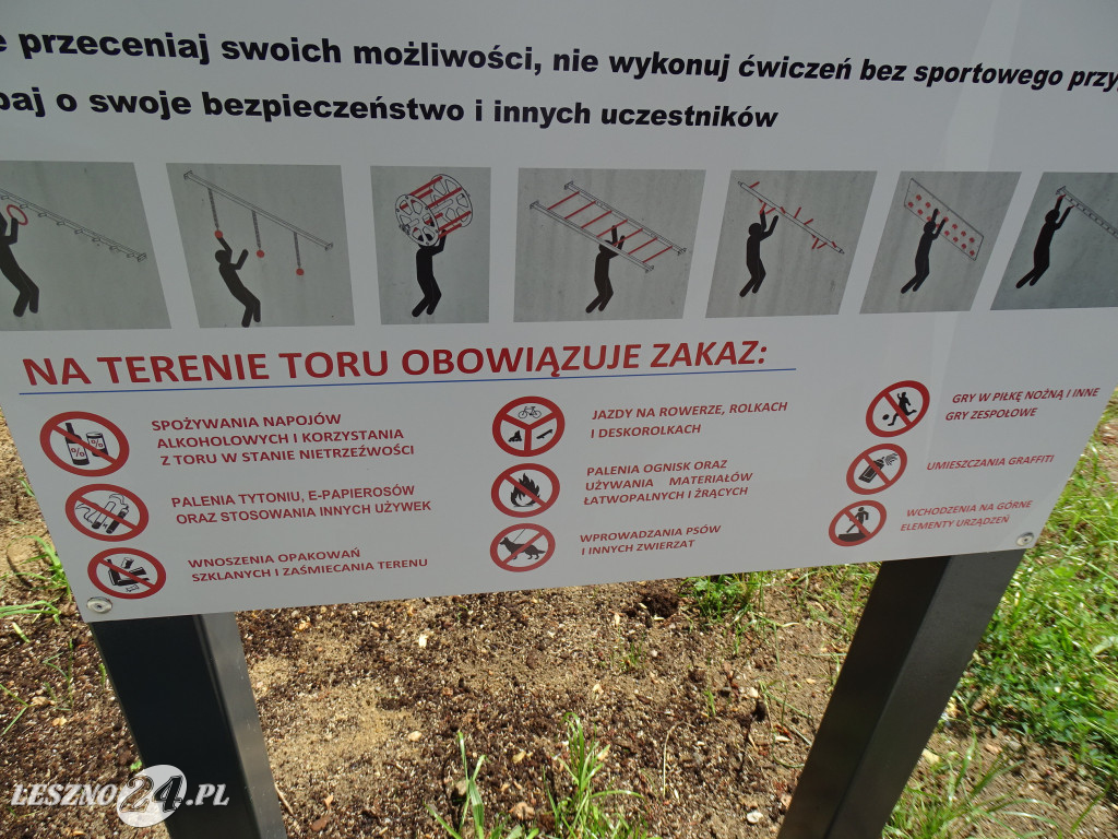 Pierwszy Ninja Park w Lesznie