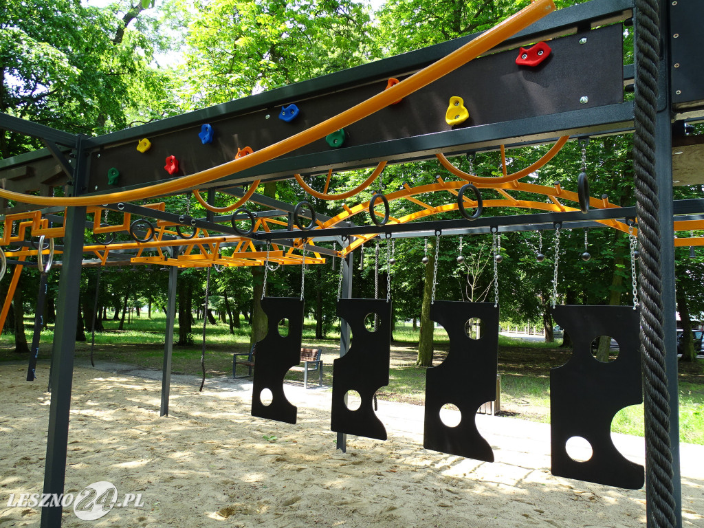 Pierwszy Ninja Park w Lesznie
