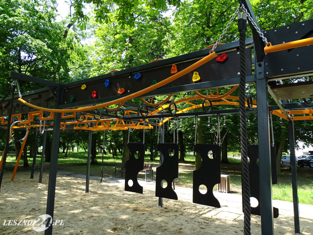 Pierwszy Ninja Park w Lesznie